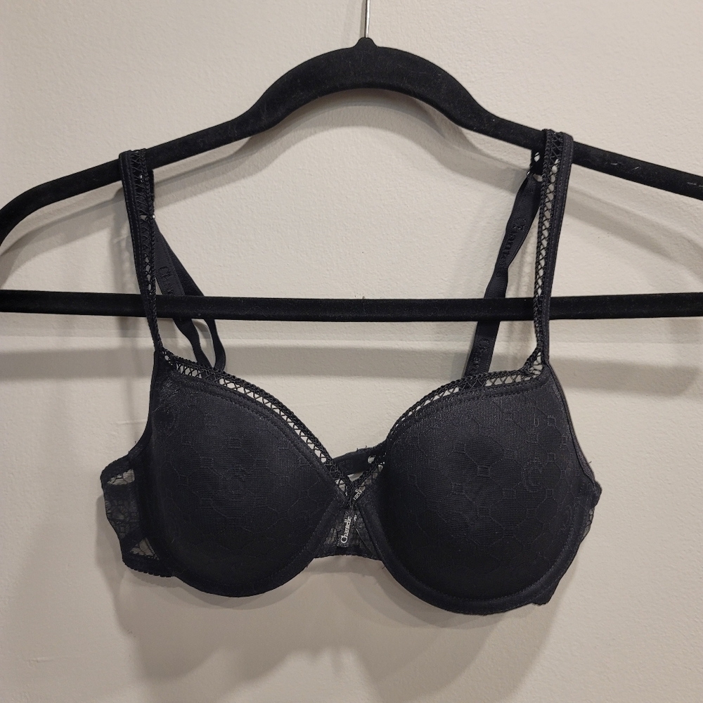 Chantelle C Chic T-shirt Underwire Bra Black 30C